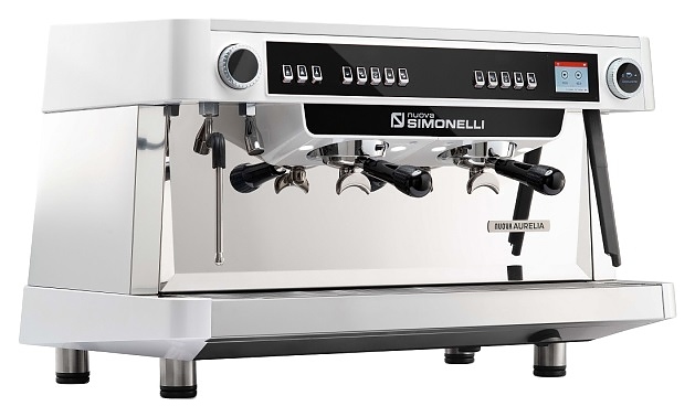 Кофемашина автоматическая Nuova Simonelli Nuova Aurelia MP 2Gr 220V white+high groups+Autopurge+E-milk technology