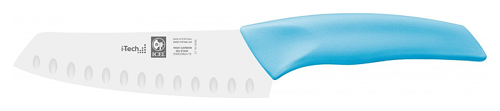 Нож японский для шефа ICEL I-Tech Santoku knife 24602.IT87000.140 голубой