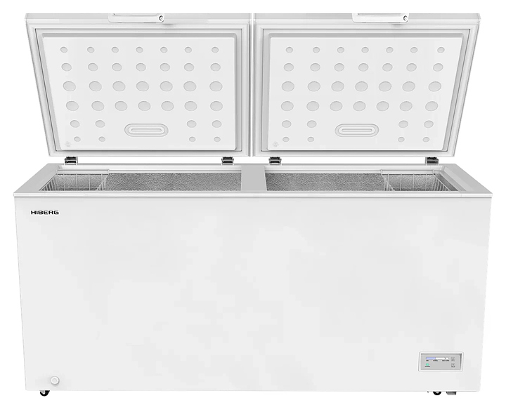 Ларь морозильный Hiberg PF 56L2W белый