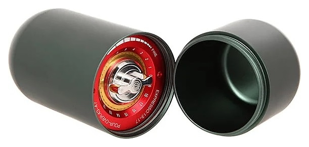 Кофемолка механическая ZeroHero Z7 зеленая