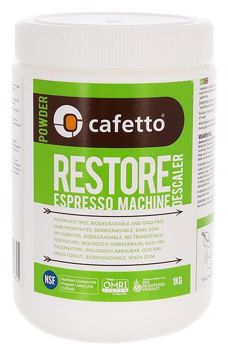 Средство для чистки Cafetto Restore Descaler
