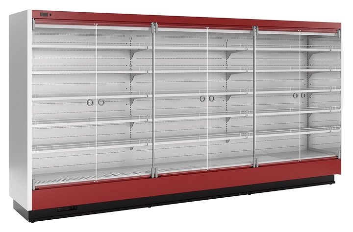 Горка холодильная для пресервов Марихолодмаш София 195/71 ВХСп-3,75 (фронтальное остекление - двери стеклопакет)