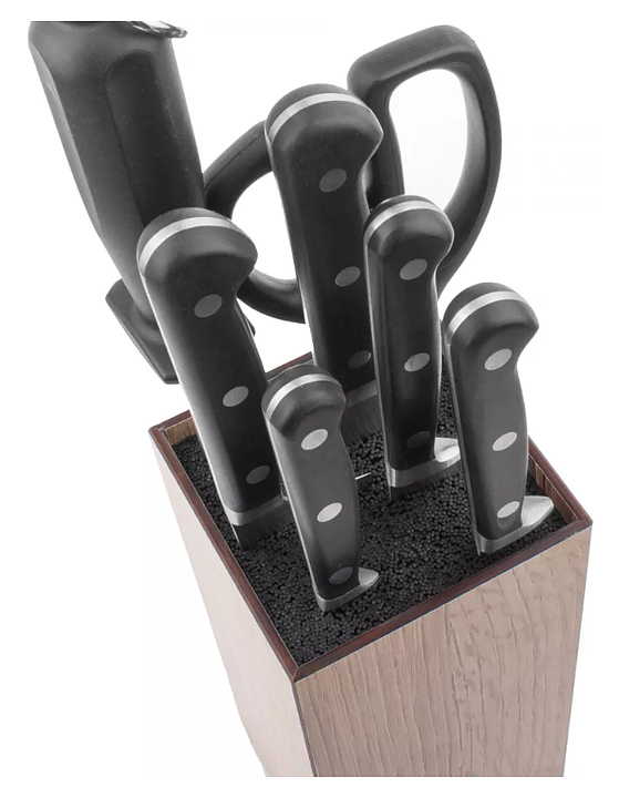 Подставка для ножей ComposeEat PDN102094OA4 10х10х23 см, дуб натуральный