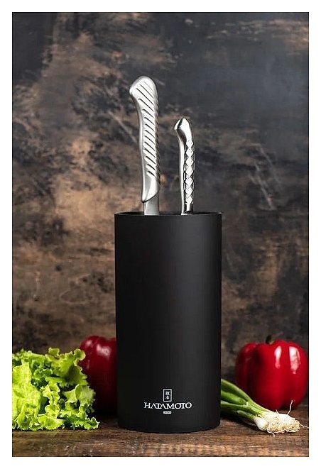 Подставка универсальная для ножей Hatamoto PWBS-15D-BLK