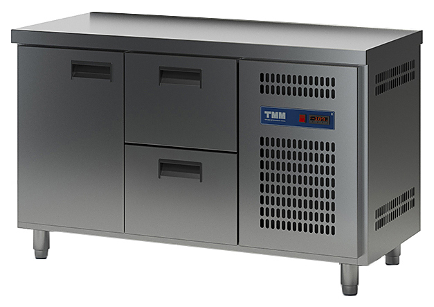 Стол холодильный ТММ СХСБ-1/1Д-3Я (1390x600x870)
