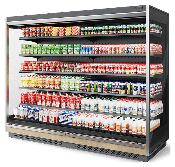 Горка холодильная Brandford Tesey Slim 2080 190 (без боковин)