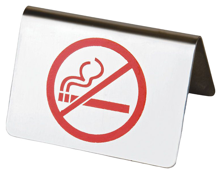 Табличка со знаком запрета курения Pujadas 634.000 100х50х56 мм