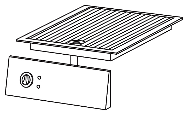 Поверхность жарочная Ascobloc IEB 240