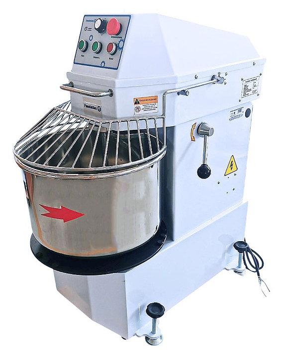 Тестомес спиральный Foodatlas THS-40 Eco (1 скорость)