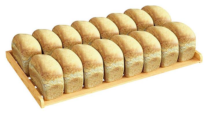 Лоток для хлеба ATESY ЛХ-740.450-02 из дерева
