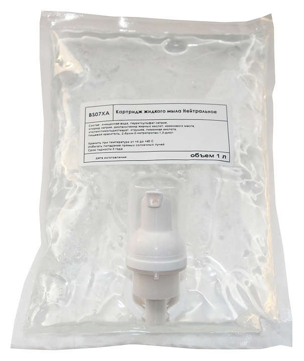 Комплект картриджей жидкого крем-мыла BINELE BS07XA (нейтральное, 3x1 л, s-система)