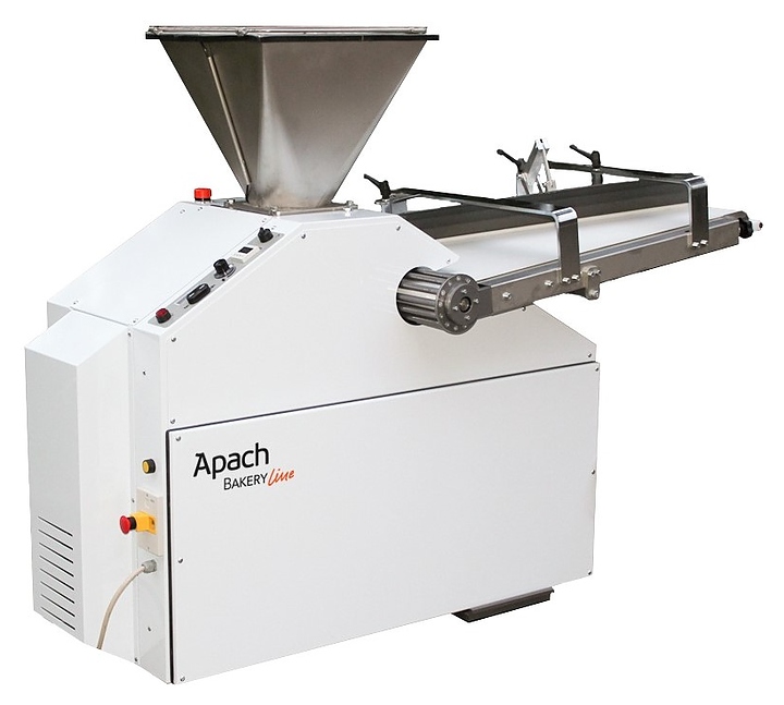 Тестоделитель Apach Bakery Line SD120 SA (тефлонированный бункер, система смазки, привод конвейера)
