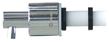 Дозатор для жидкого мыла Merida DWP104 встраиваемый в стену, с полированным цилиндром