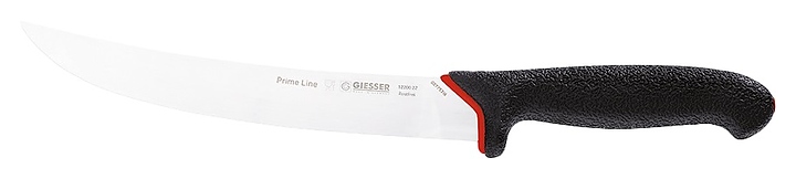 Нож обвалочный Giesser 12200 22 L=22 см (нерж. сталь / пластик) с черной рукояткой