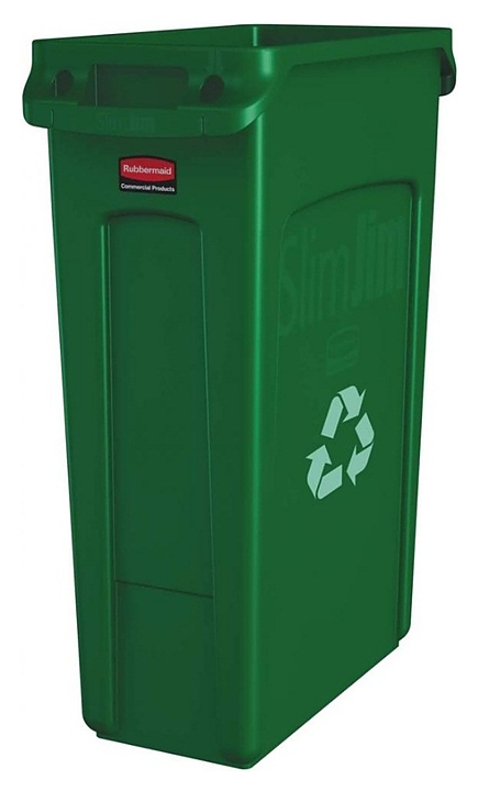 Контейнер для мусора Rubbermaid FG354007GRN зеленый