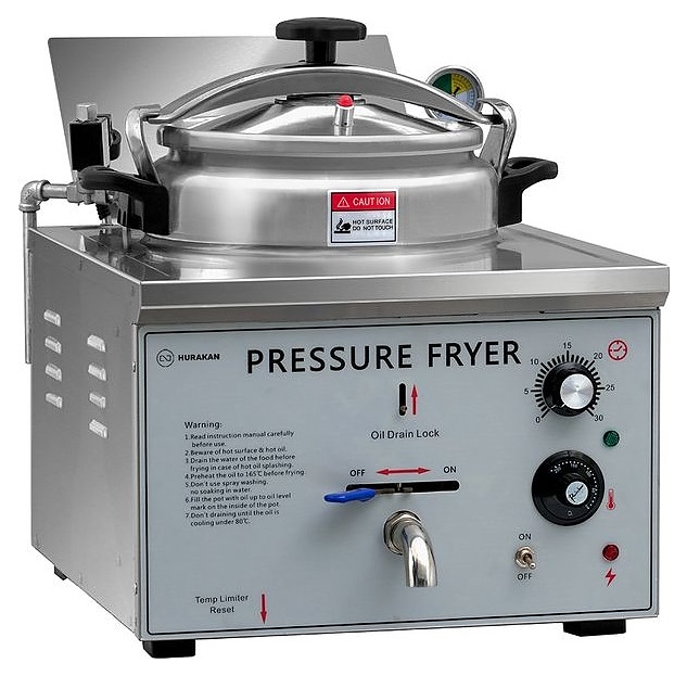 Фритюрница под давлением электрическая Hurakan HKN-EPF16M