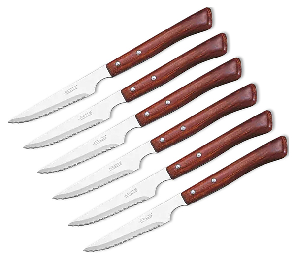 Набор столовых ножей для стейка Arcos Steak Knives 372000 6 шт.