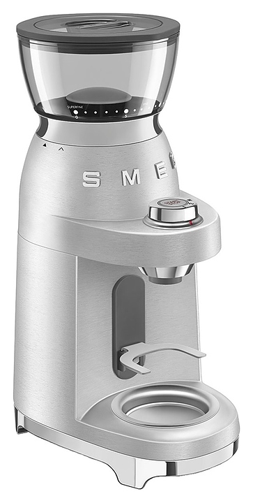Кофемолка SMEG CGF02SSEU серебристая