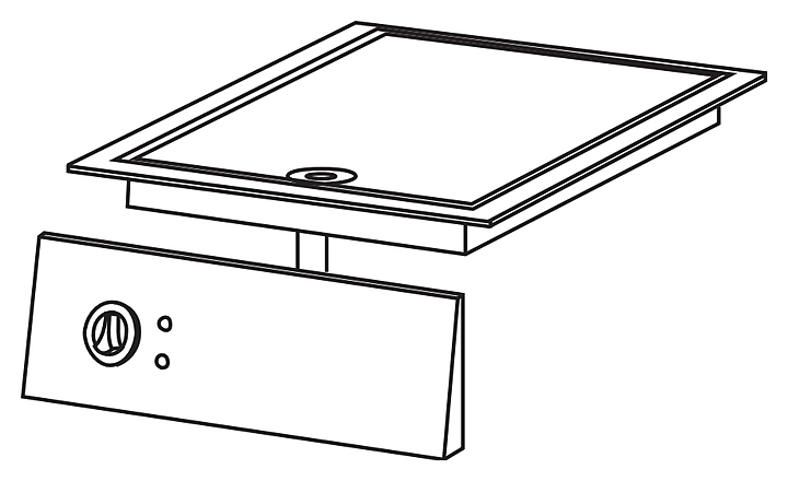 Поверхность жарочная Ascobloc IEB 260