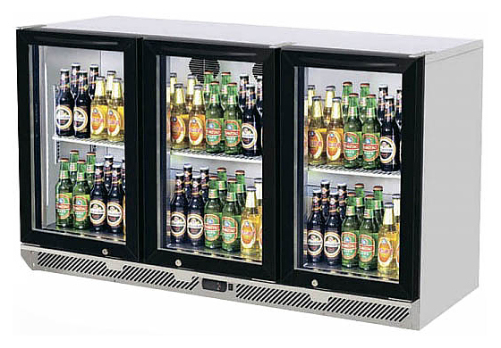 Холодильник барный Turbo air TB13-3G-SL-900