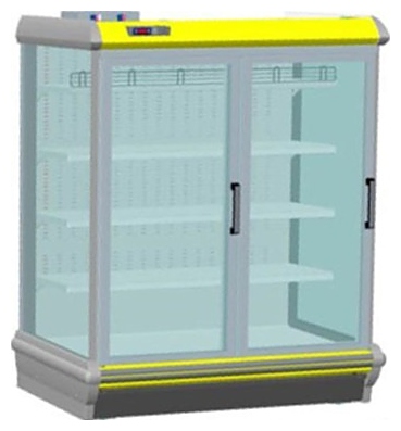 Горка холодильная ENTECO MASTER НЕМИГА П2 RD 375 ВС (выносной агрегат) пристенная
