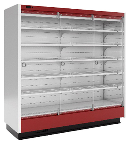 Горка холодильная для пресервов Марихолодмаш София 195/71 ВХСп-1,875 (фронтальное остекление - двери стеклопакет)