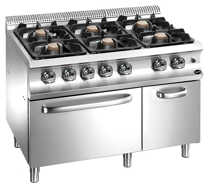 Плита газовая Apach Chef Line GLRRG129FGXXL