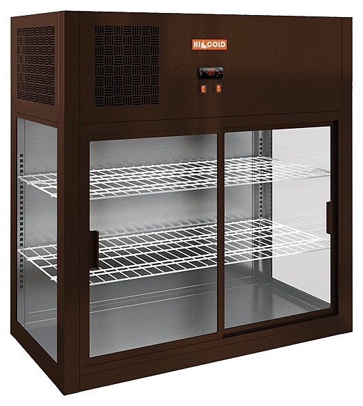 Витрина холодильная HICOLD VRH 990 Brown