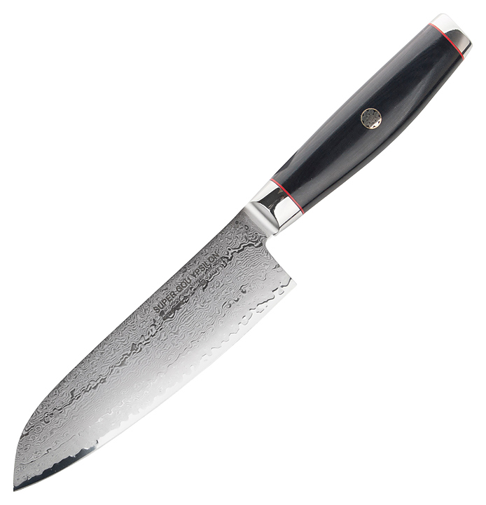 Нож кухонный YAXELL SUPER GOU Ypsilon Santoku YA37201