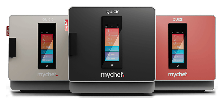 Печь комбинированная Mychef Quick 1T Black