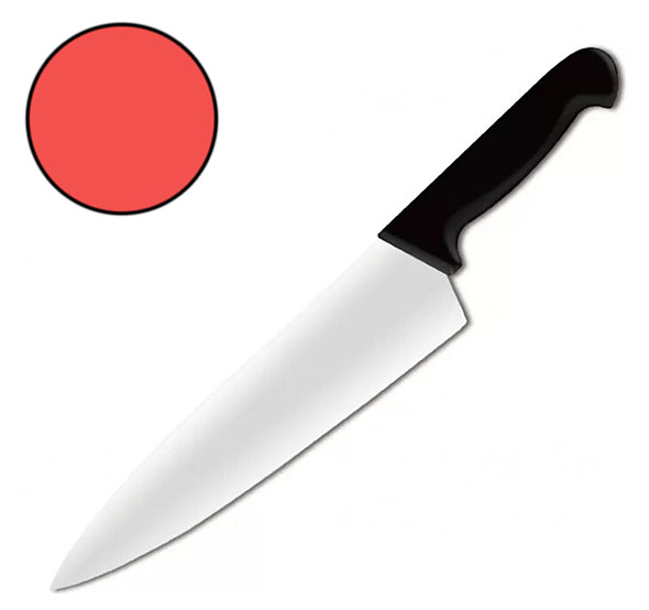 Нож поварской MACO 413947 красный