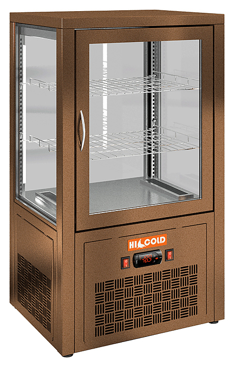 Витрина холодильная HICOLD VRC 70 Bronze