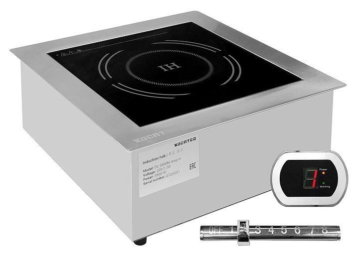 Плита индукционная встраиваемая Kocateq DC 5000M drop in