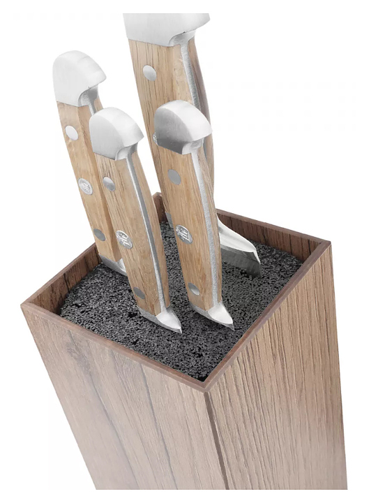 Подставка для ножей ComposeEat PDN102088OA4 10х10х23 см, дуб коричневый