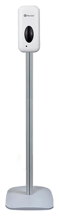 Мобильная стойка для дезинфекции рук Merida Эконом с сенсорным диспенсером Популярный