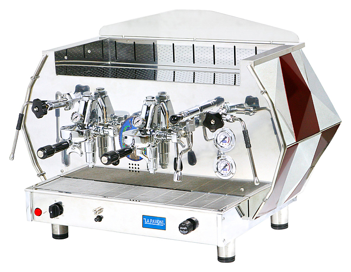 Кофемашина La Pavoni DIA2S красная