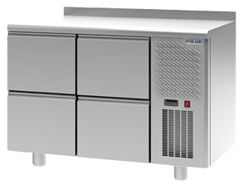 Стол холодильный POLAIR TM2GN-22-G с бортом