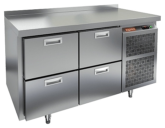 Стол холодильный HICOLD GN 22/TN (R600)