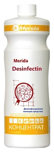 Средство моюще-дезинфицирующее Merida DESINFECTIN NMD101, 1 л