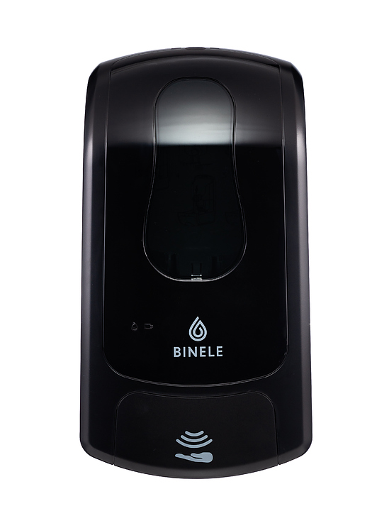 Диспенсер для жидкого мыла BINELE iSoap DE22BB картриджный сенсорный, черный