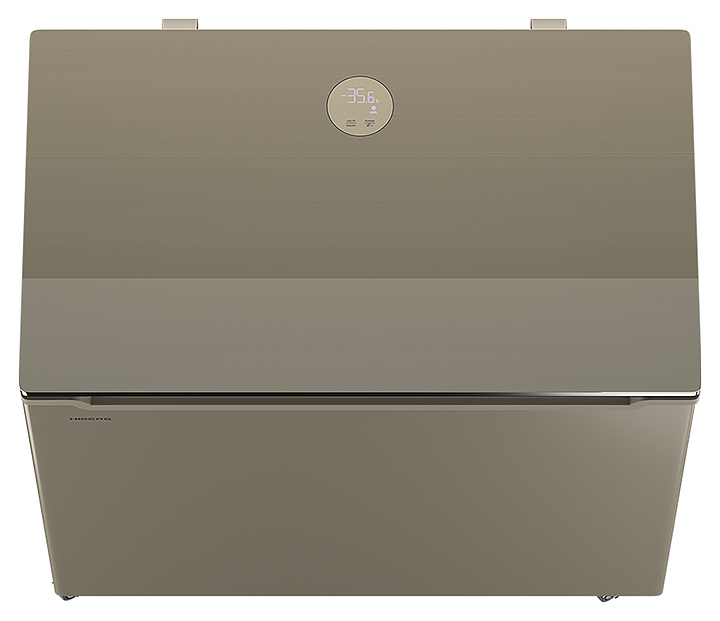 Ларь морозильный Hiberg PF 25 NFG золотистый