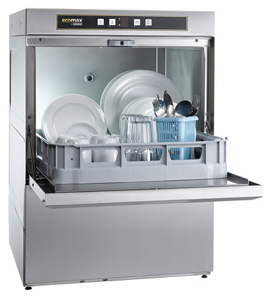 Посудомоечная машина с фронтальной загрузкой Hobart Eco-F504-10B c дозатором моющего средства