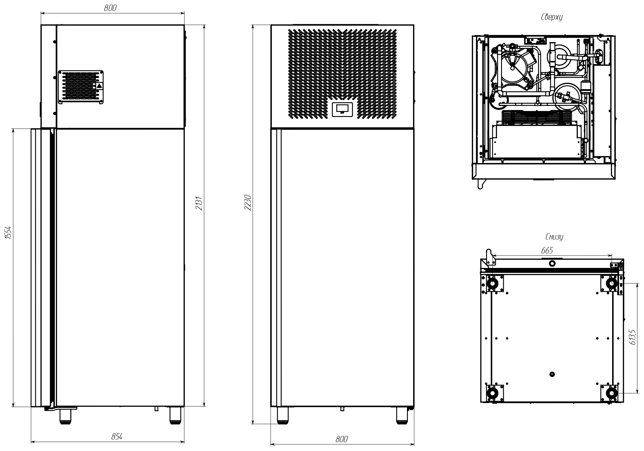 Шкаф шоковой заморозки POLAIR CRT20-G
