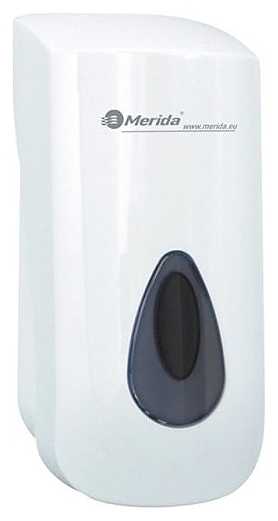 Дозатор для жидкого мыла Merida TOP III DTS301 картриджный с серой каплей