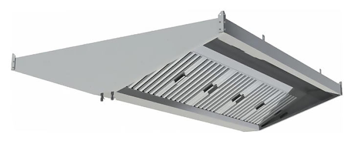 Зонт вытяжной Restoinox ЗВЦУ-24/12