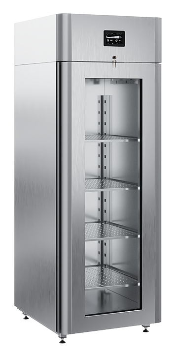 Шкаф холодильный POLAIR CS107-Meat стеклянная дверь, тип 2