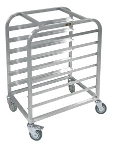 Тележка-шпилька для противней Luxstahl ТШГ-6 (600x400) нерж.