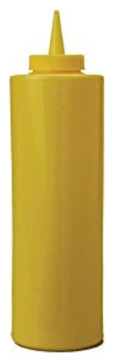 Емкость для соуса МастерГласс 1742 с крышкой, желтая (250 мл)