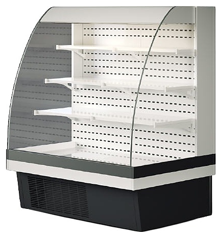 Горка холодильная ENTECO MASTER НЕМИГА П 375 ВС-1,4-6,5-1-5Х (встроенный агрегат)