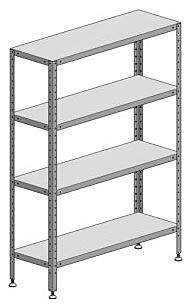 Стеллаж кухонный Марихолодмаш С-4-0,6/1,0/1,8